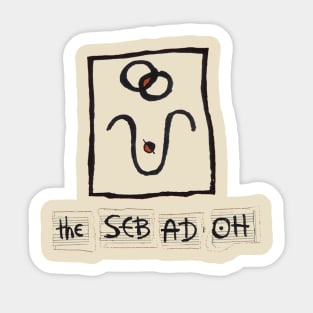 The seb ad oh Sticker